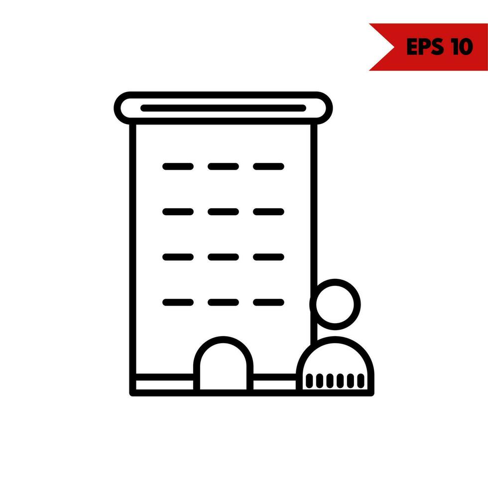 illustration of build icon vector