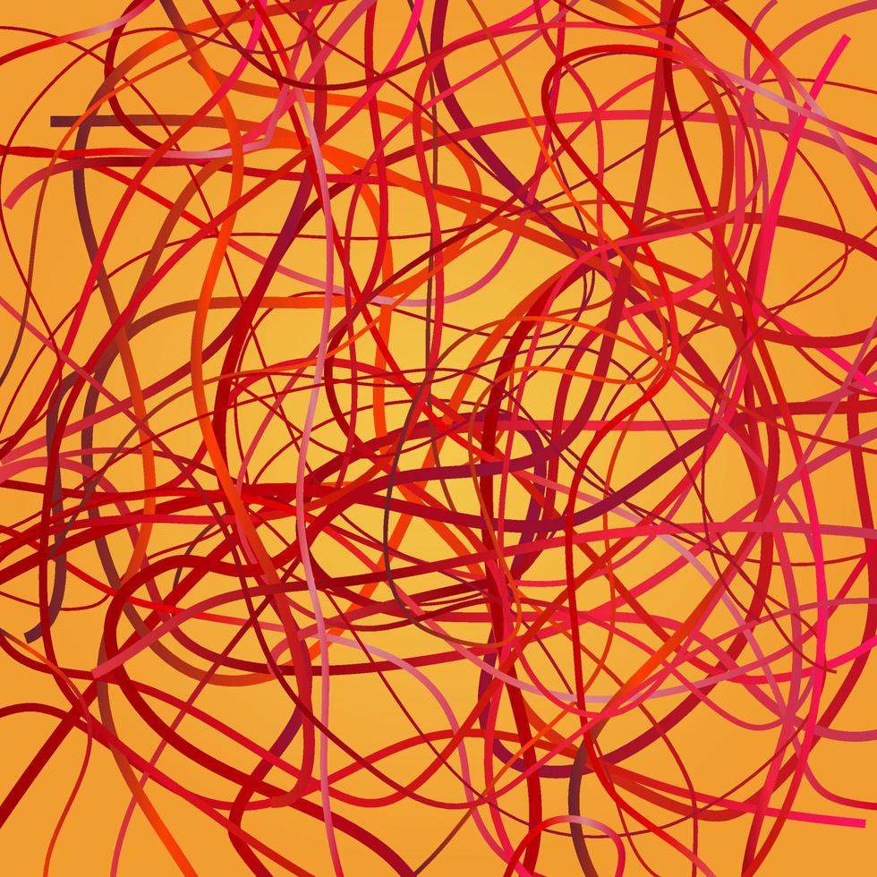 Vector background with moving colorful lines. Bright background of curves lines with a lot of colors.