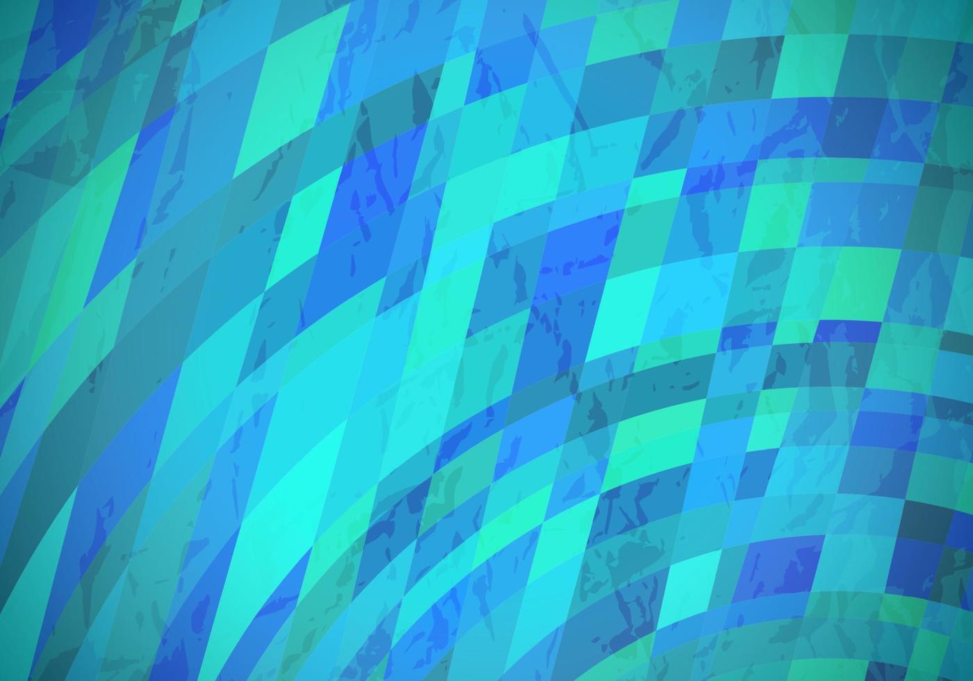 Abstract textured background with blue colorful rectangles. Beautiful futuristic dynamic geometric pattern design. Vector illustration