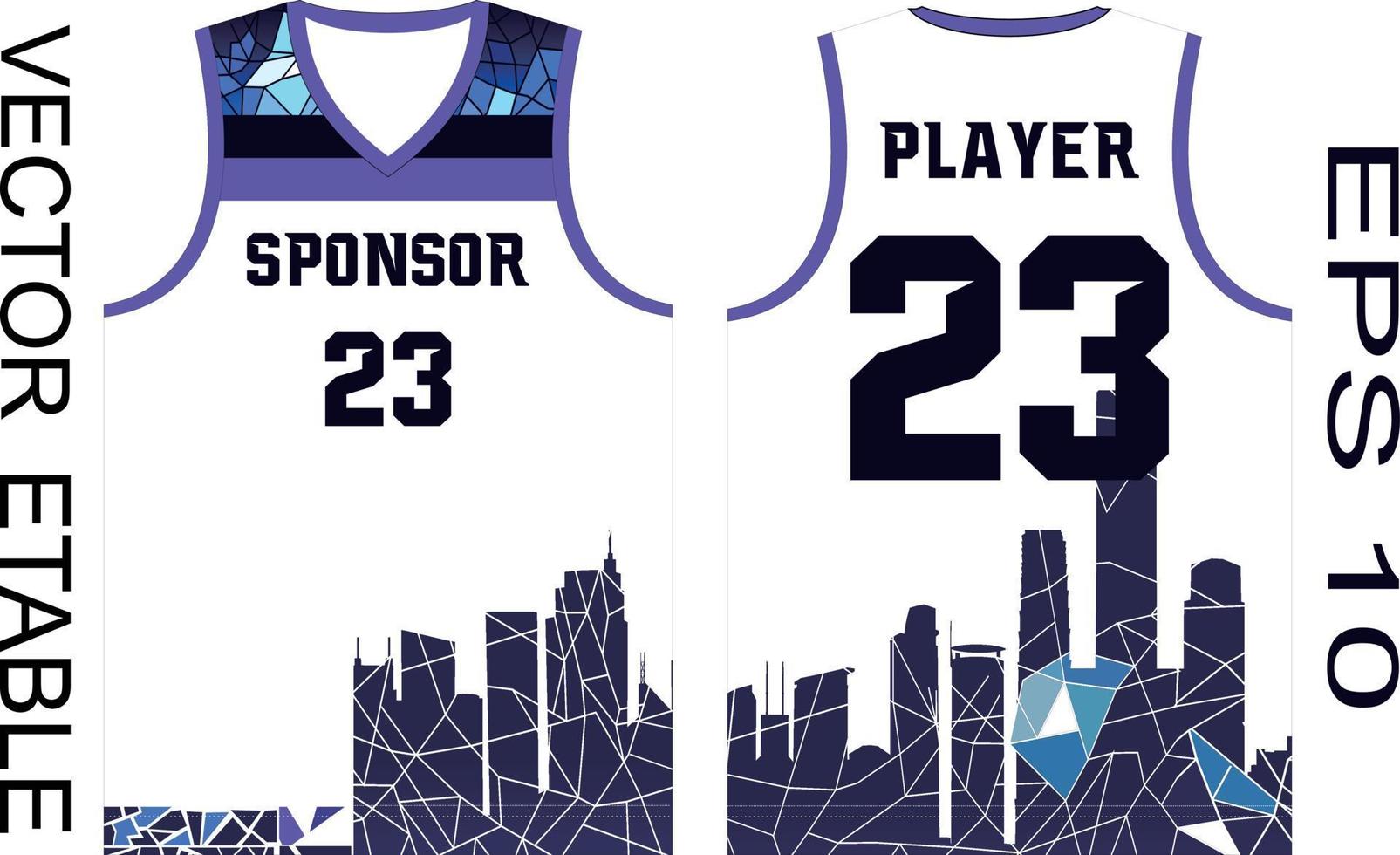 SANGHAY DESIGN VECTOR JERSEY BACKET