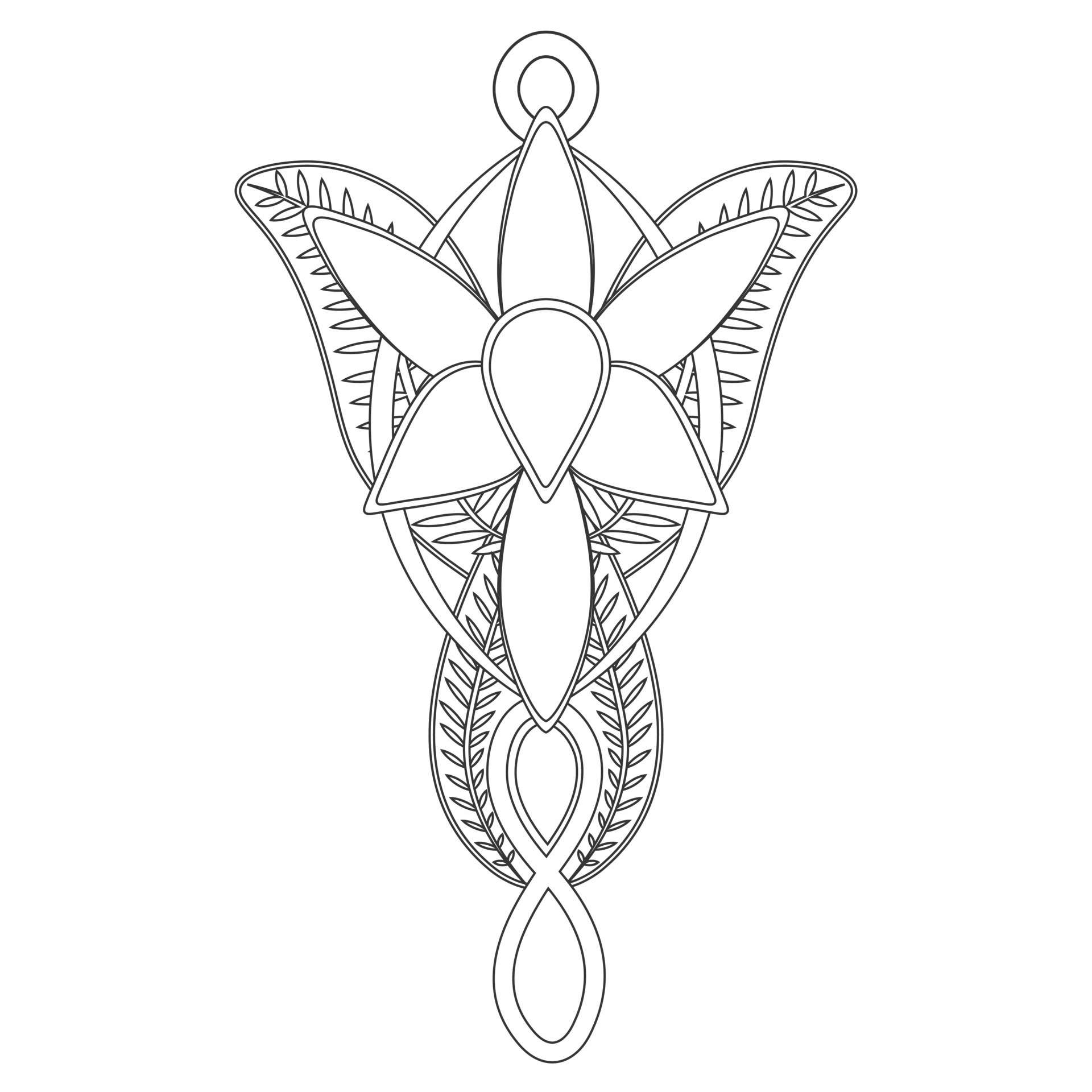 Details more than 81 arwen necklace tattoo best - POPPY