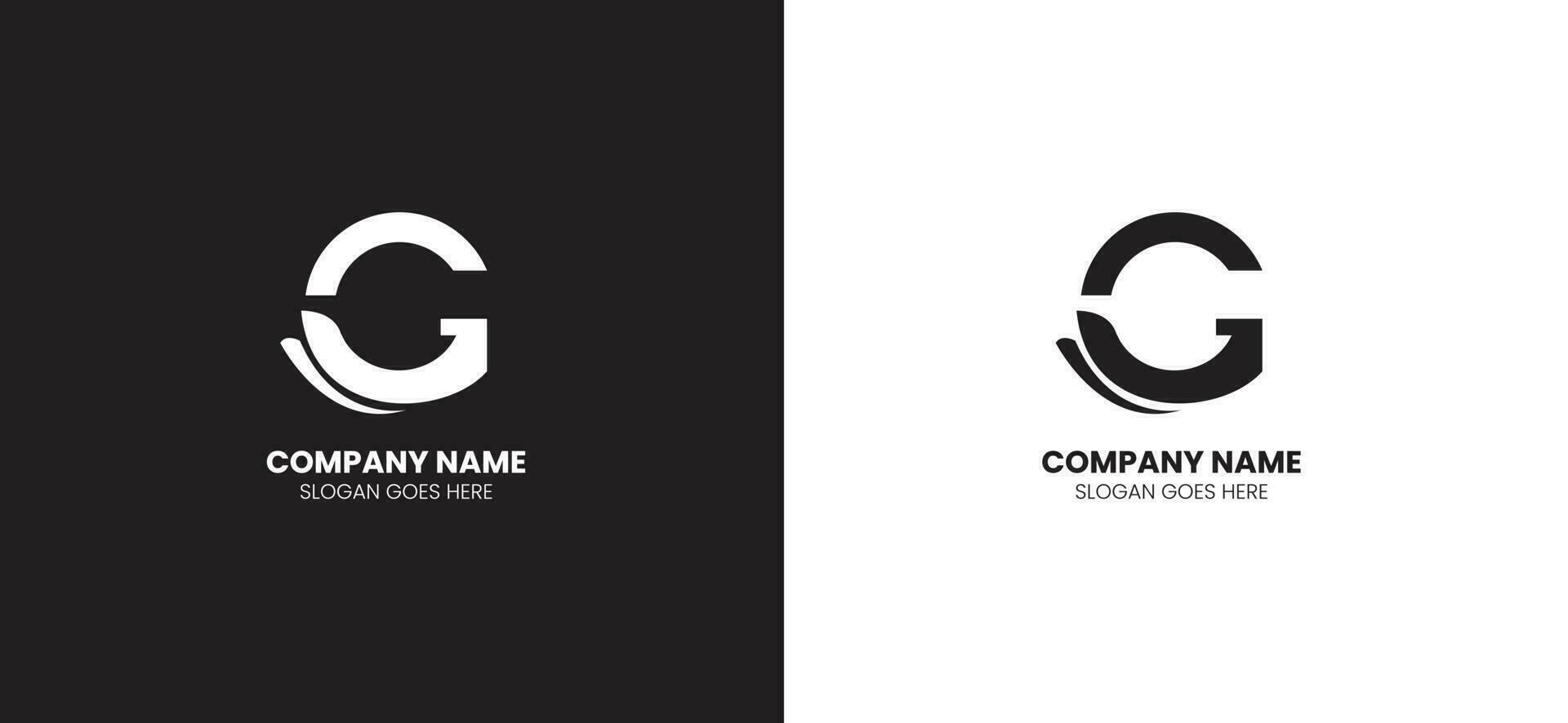 logotipo moderno de la mano de la letra g, logotipo de ayuda manual y diseño de símbolos vector