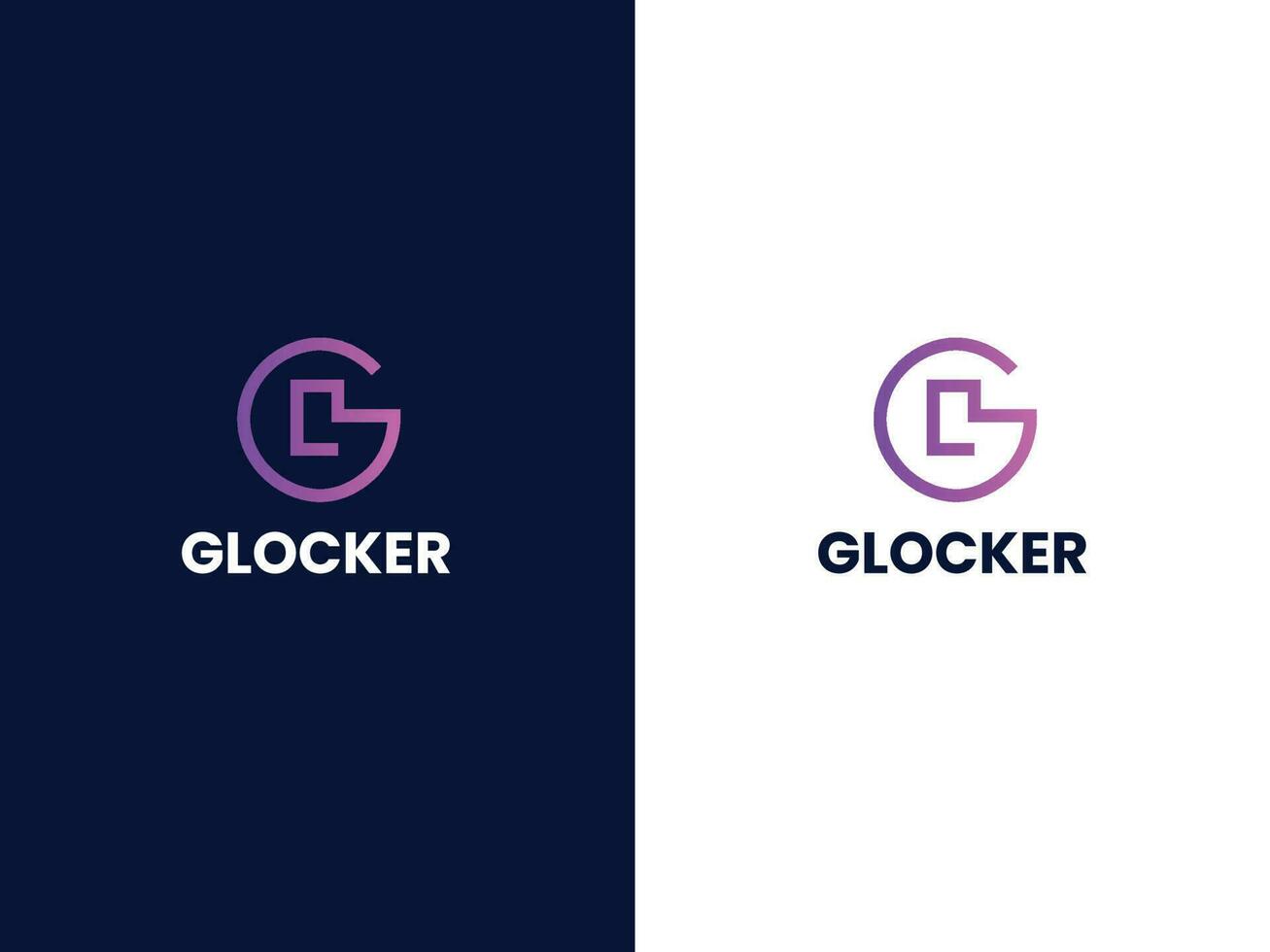 Letter g with lock icon logo, logo design g open door vector