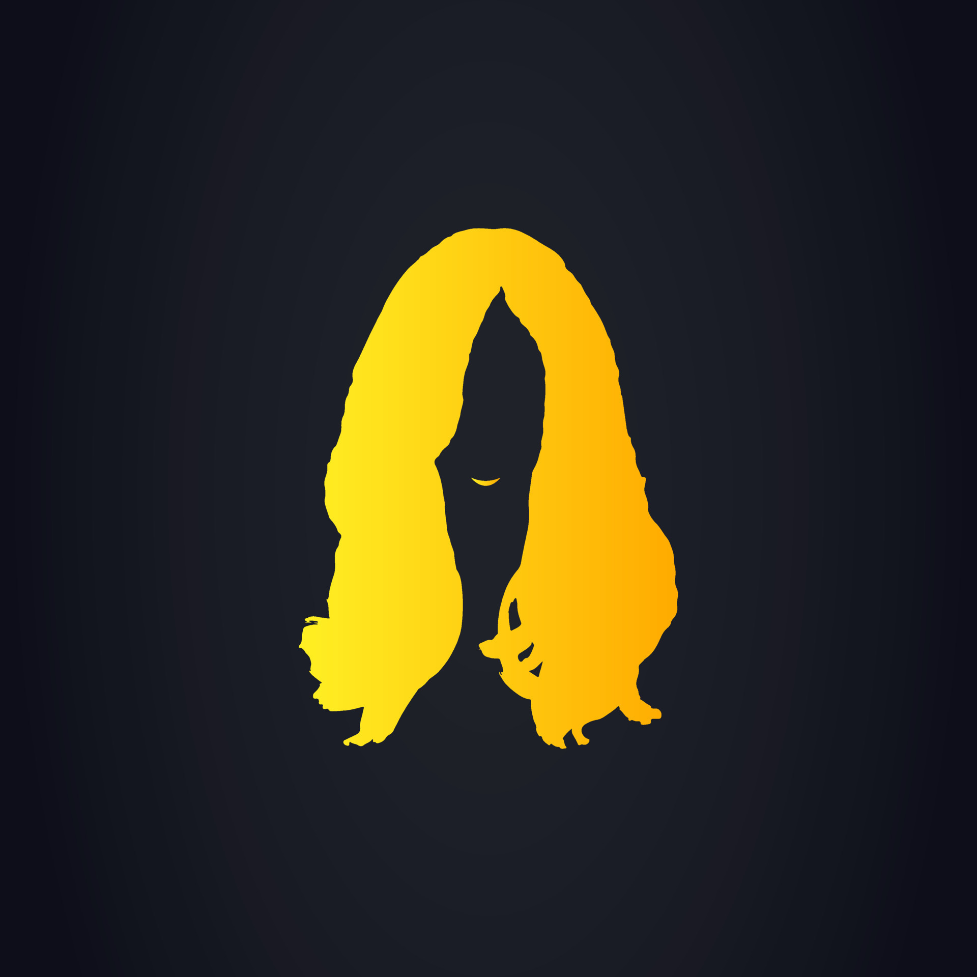Women hairstyle beautiful haircut elegant vector art illustration
