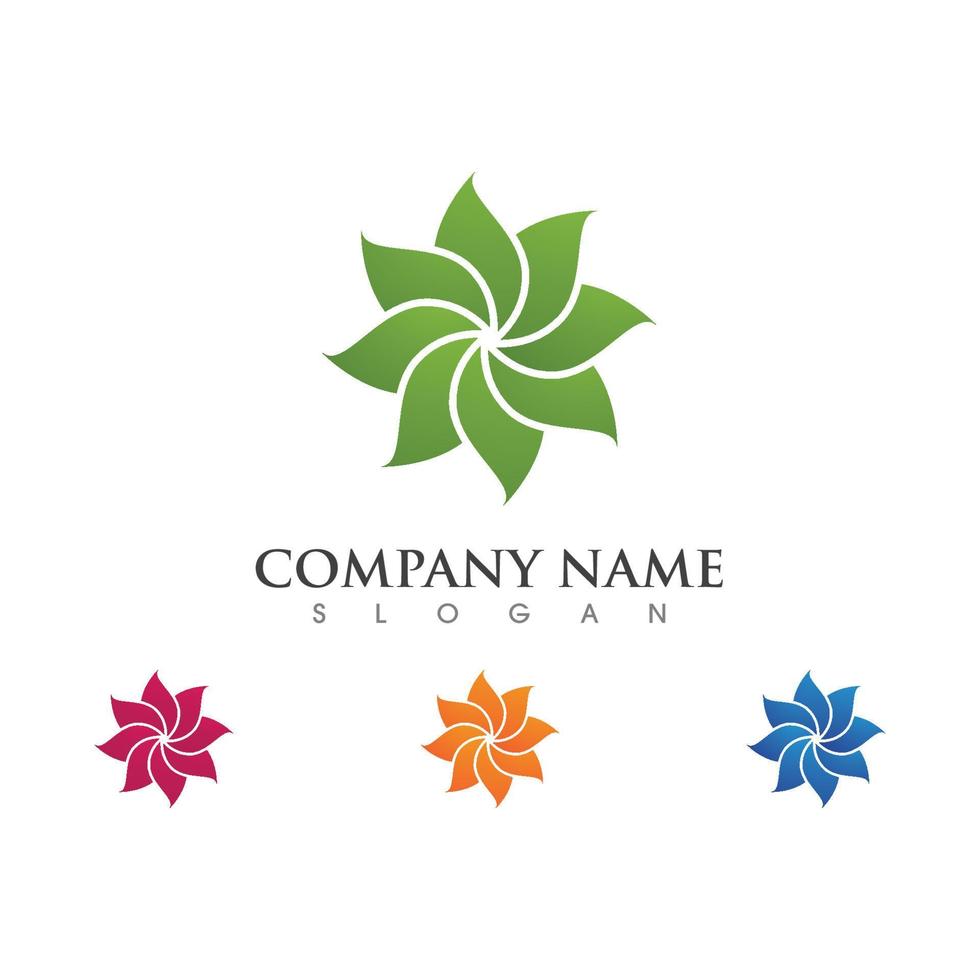 flower vector icon design