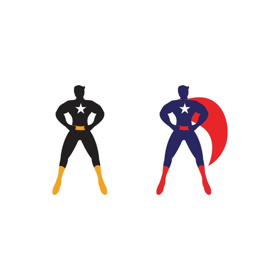 Super Hero Icon Vector illustration