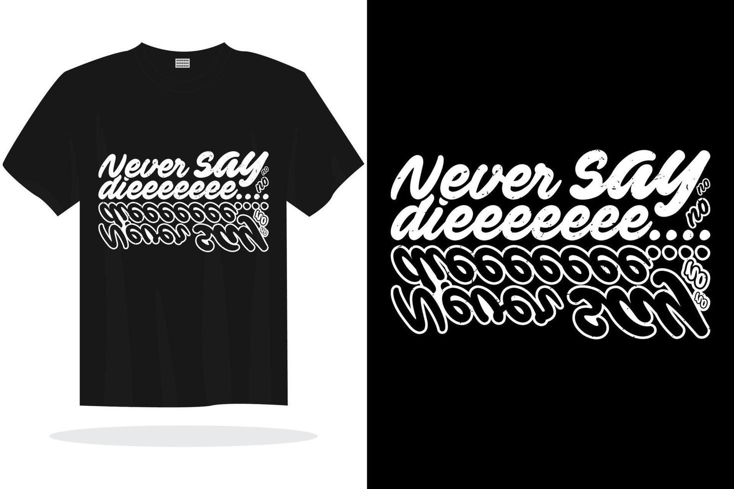 Modern typography inspirational lettering quotes t shirt design suitable for print designs vector