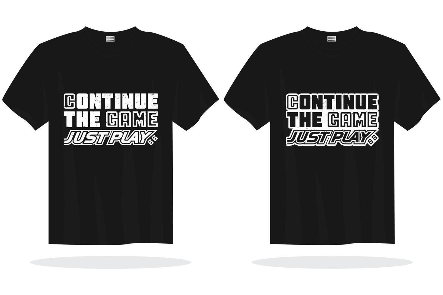 Modern gaming t shirt design vector template
