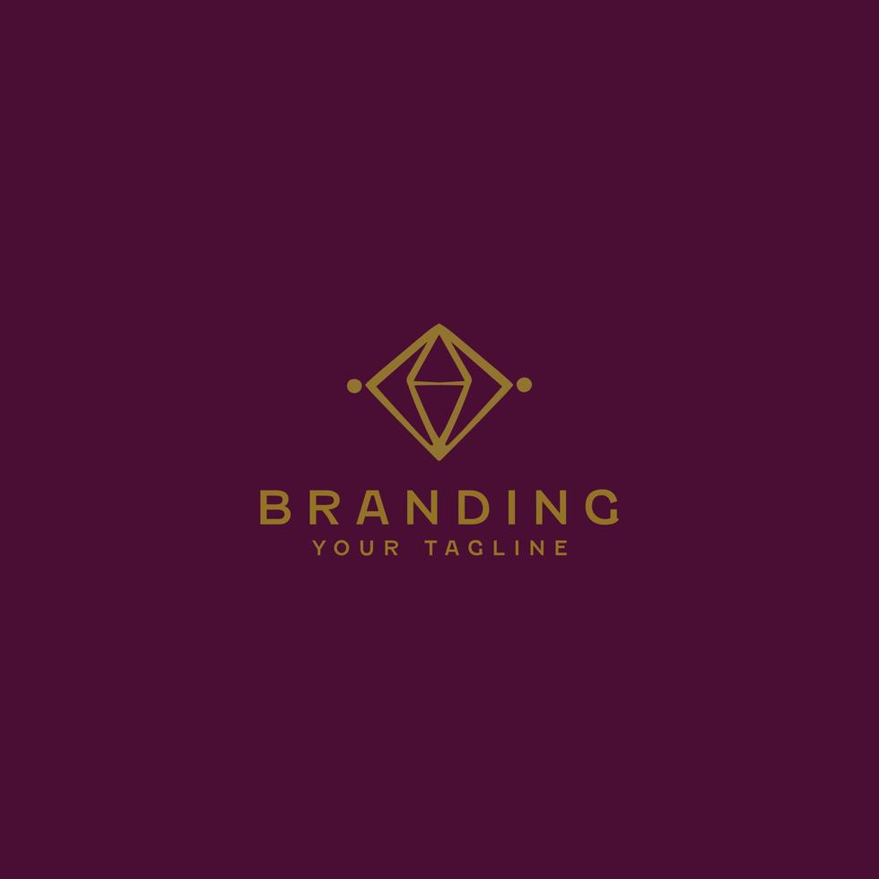 Abstract Luxury Logo Design Template vector