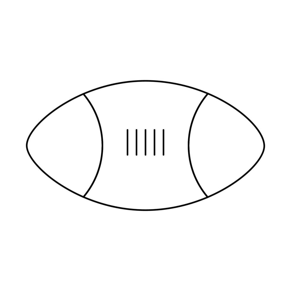 american football icon vector