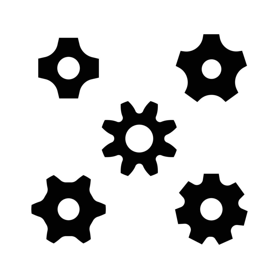 gear icon vector