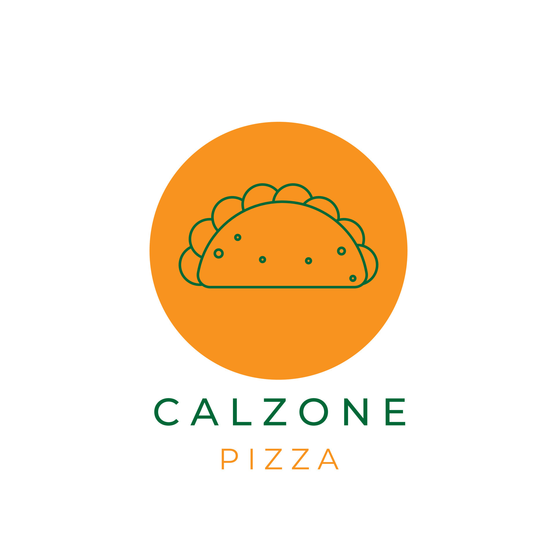 Pizza Folded Calzone Simple Logo 17082762 Vector Art at Vecteezy