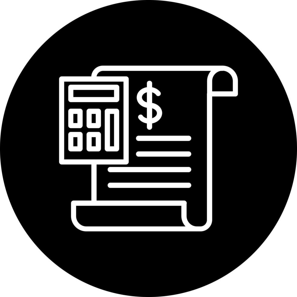 Accounting Vector Icon