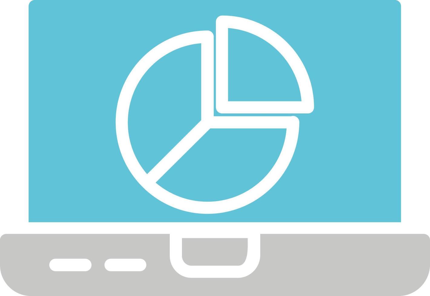 Pie Cart Vector Icon
