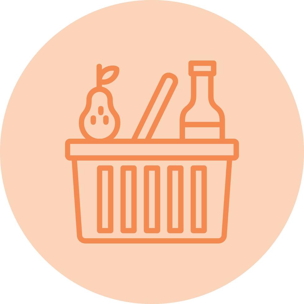 Groceries Vector Icon