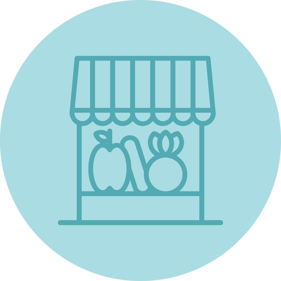 Grocery Shop Vector Icon