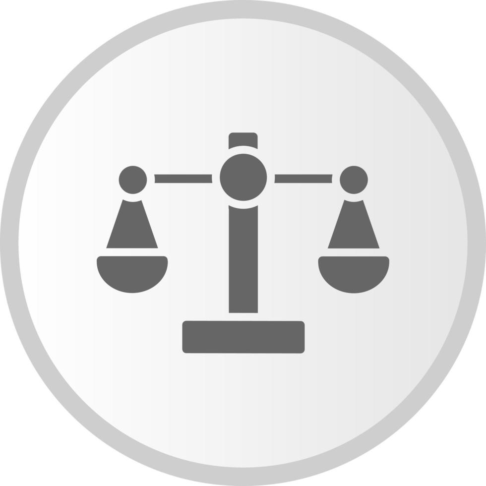 Justice Scale Vector Icon