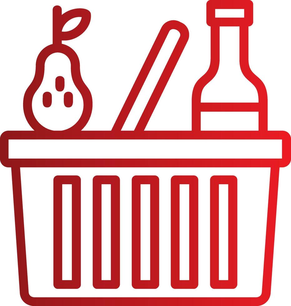 Groceries Vector Icon