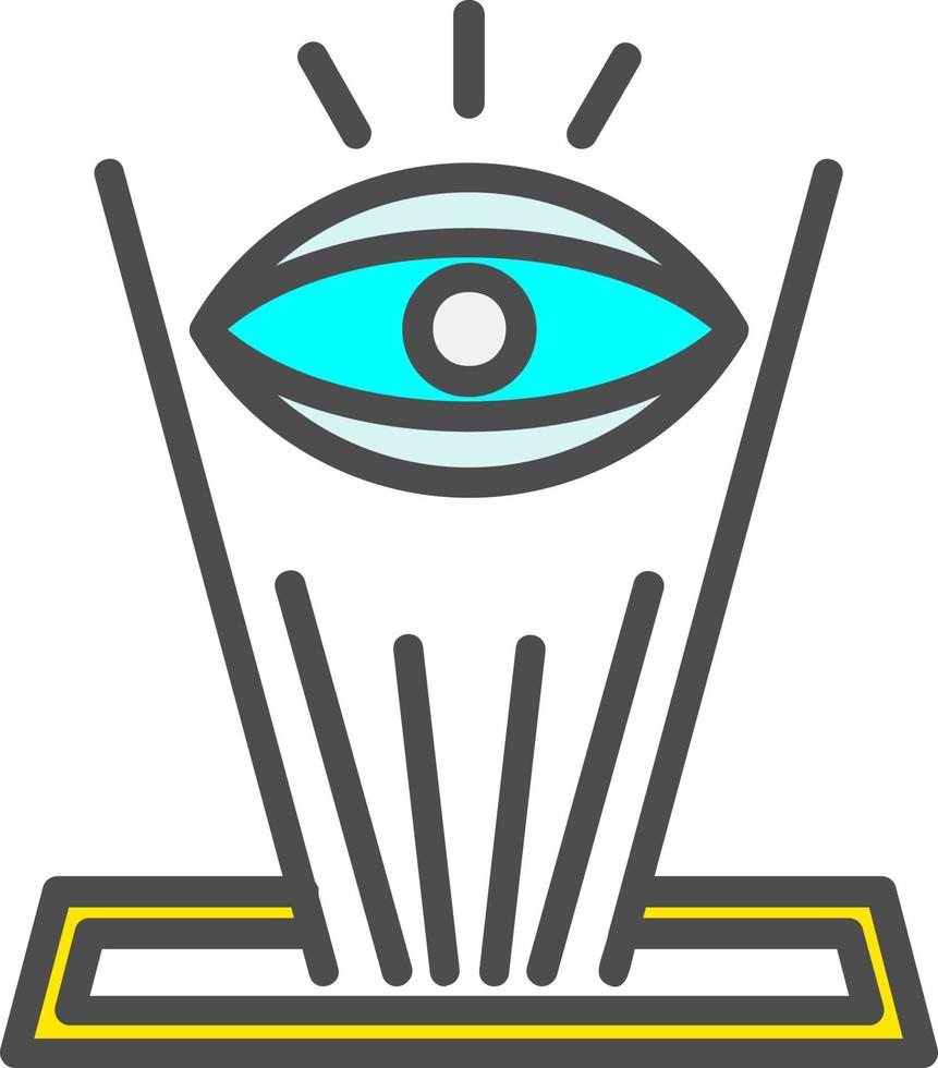 Hologram Vector Icon