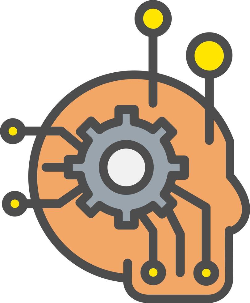 Artificial Intelligence Vector Icon