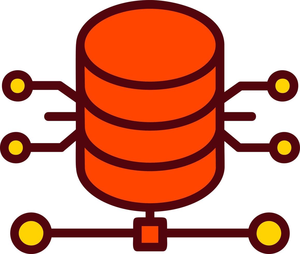 Data Base Vector Icon