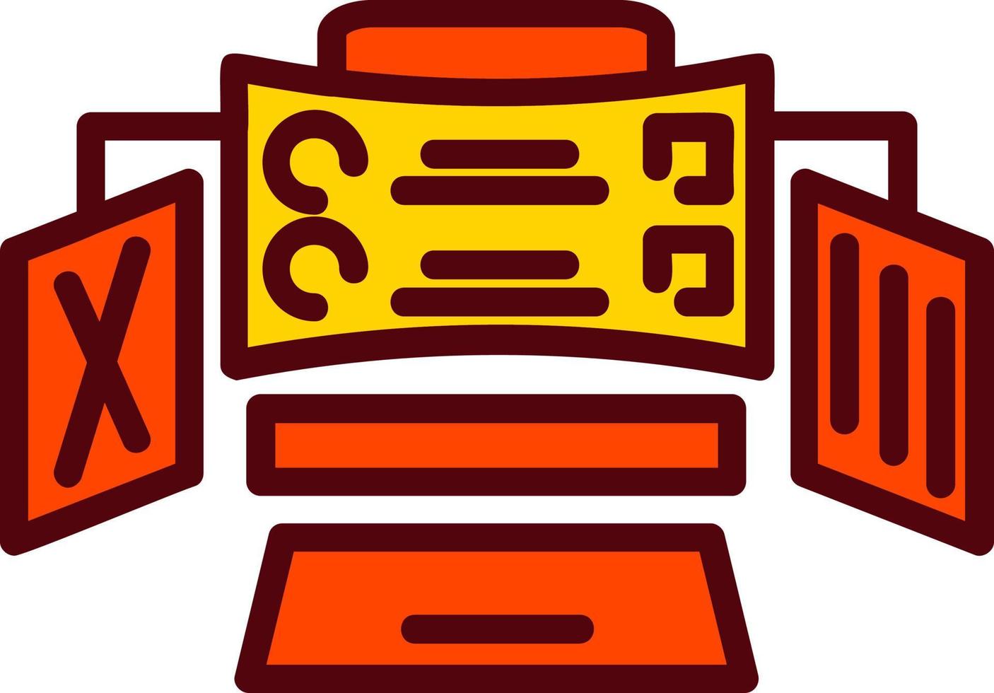 Computer Vector Icon