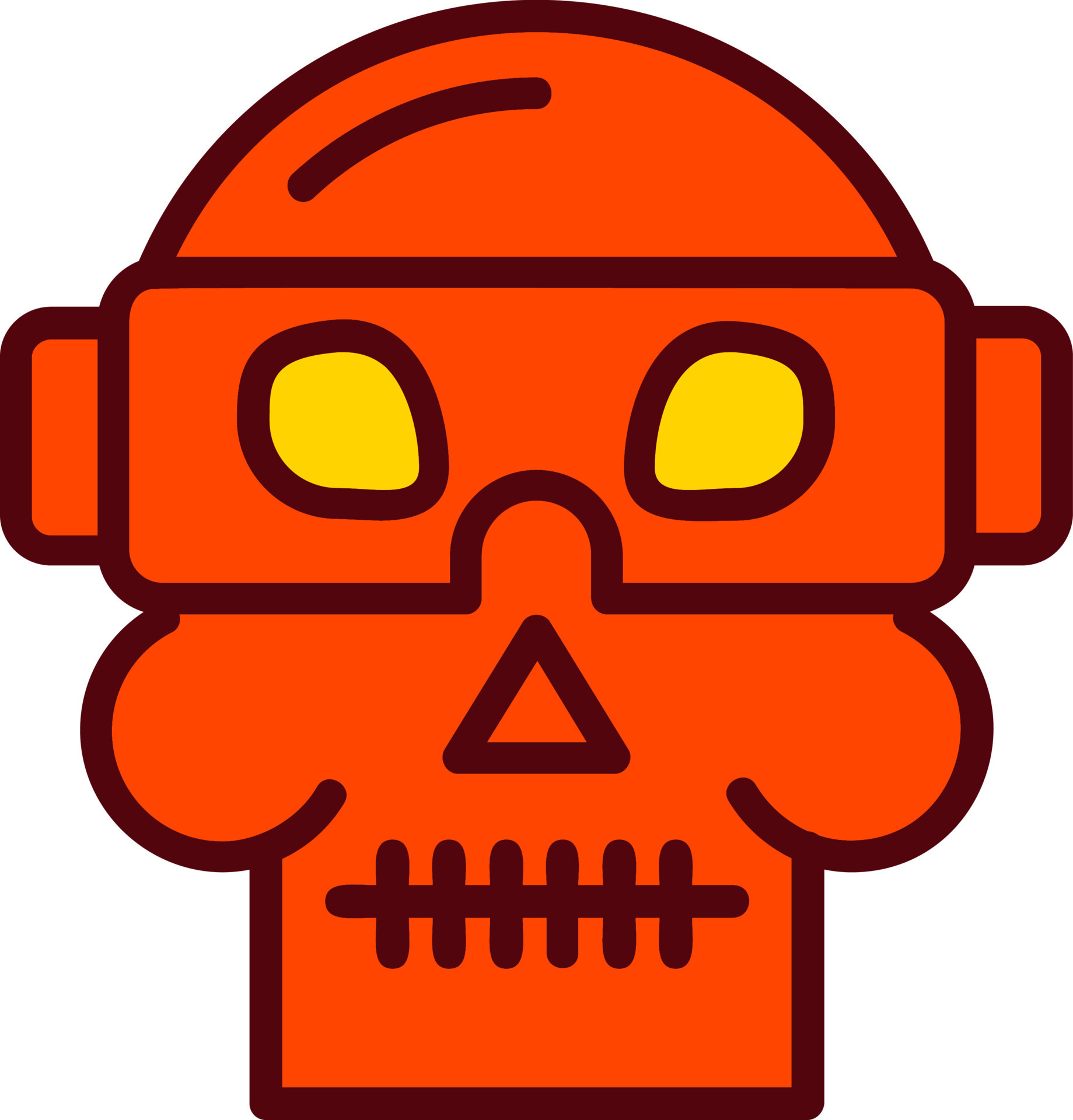 Skull Vector Icon 17084911 Vector Art at Vecteezy