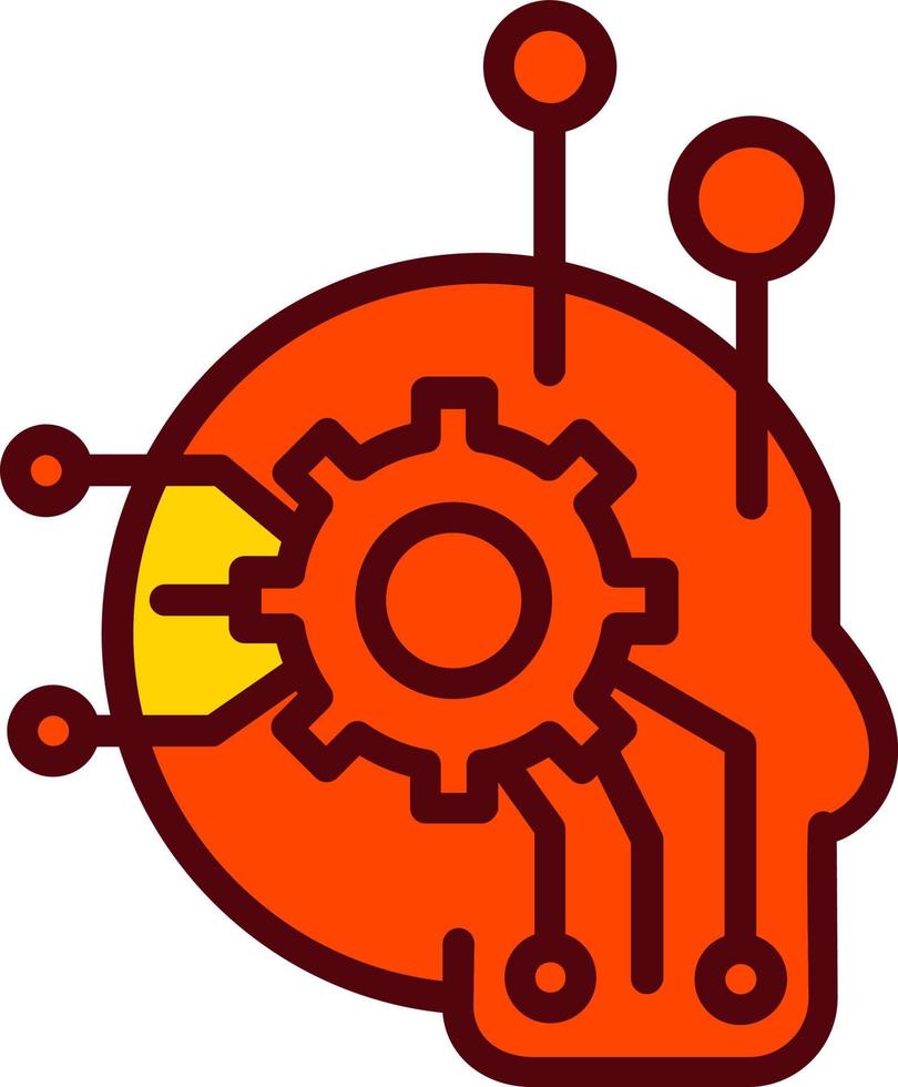 Artificial Intelligence Vector Icon