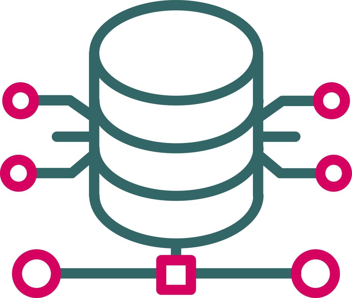 Data Base Vector Icon