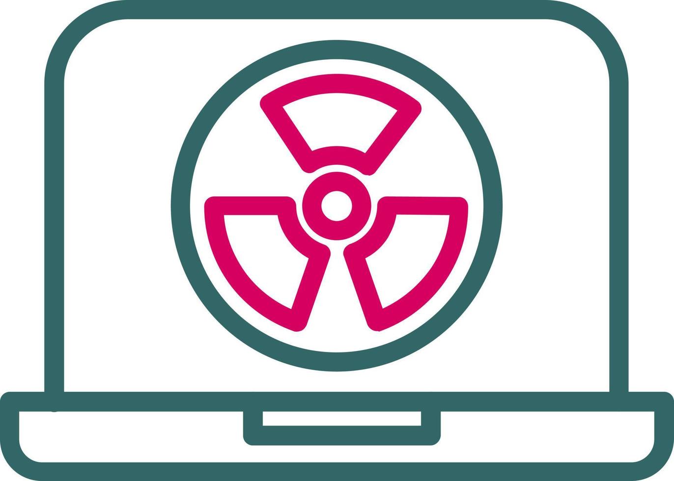 Nuclear Energy Vector Icon