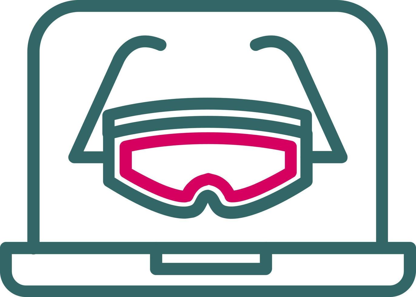 Ar Glasses Vector Icon