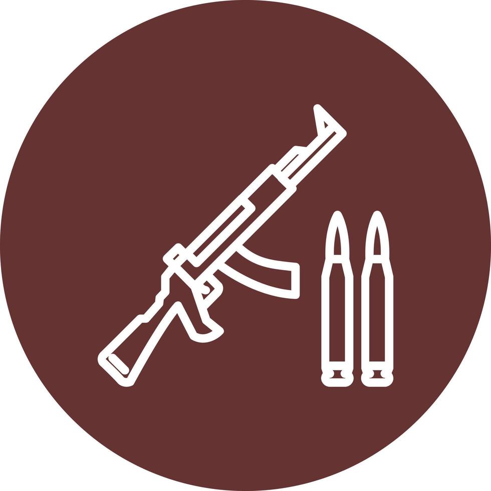 AK 47 Vector Icon