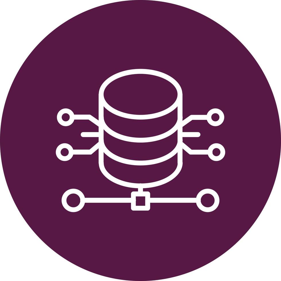 Data Base Vector Icon