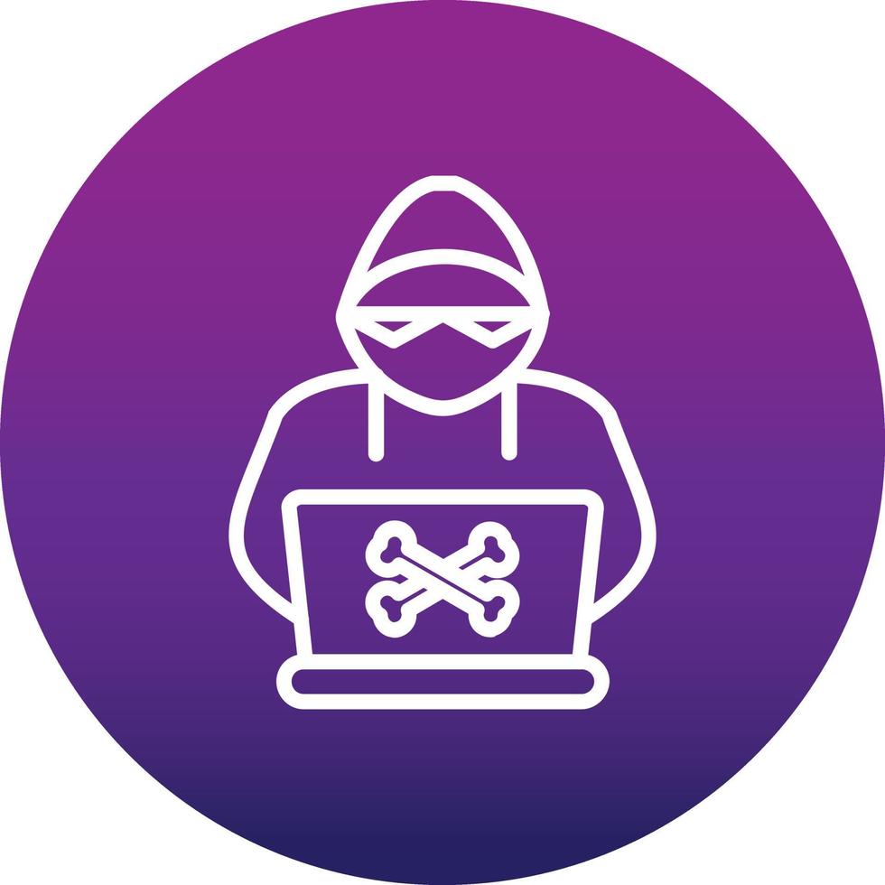 Hacker Vector Icon