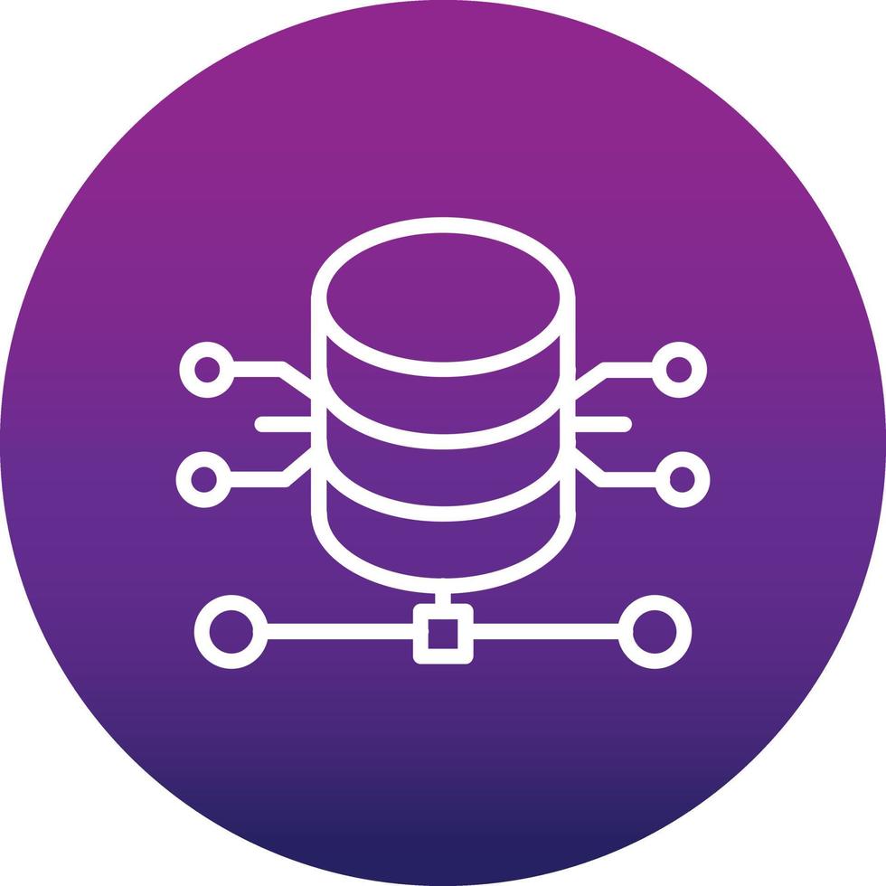 Data Base Vector Icon