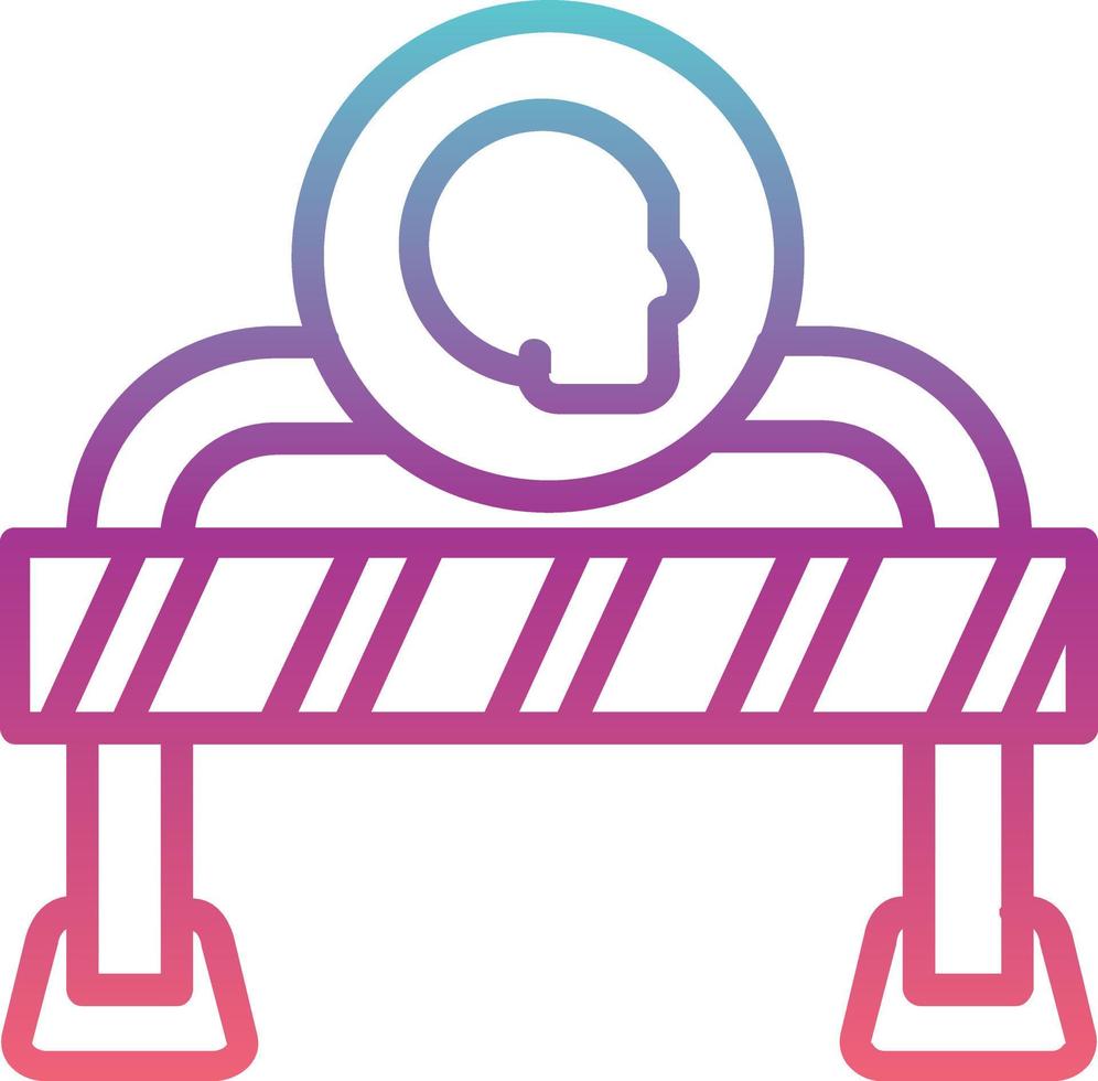Restricted Area Vector Icon