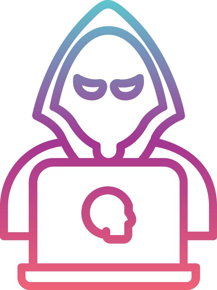 Hacker Vector Icon
