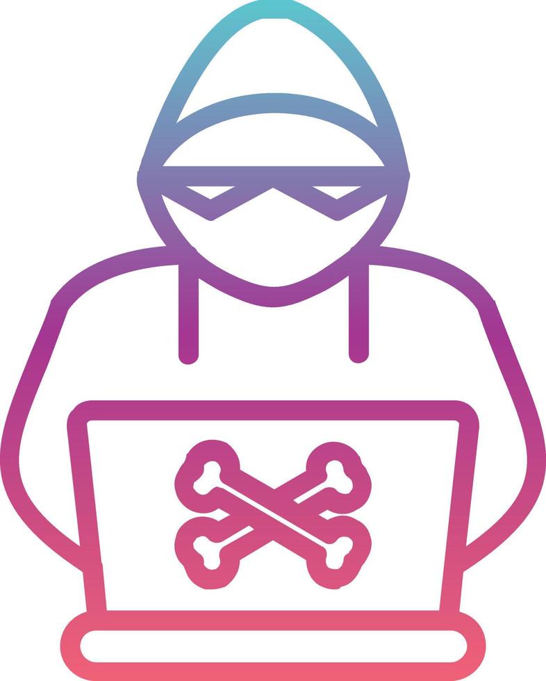 Hacker Vector Icon