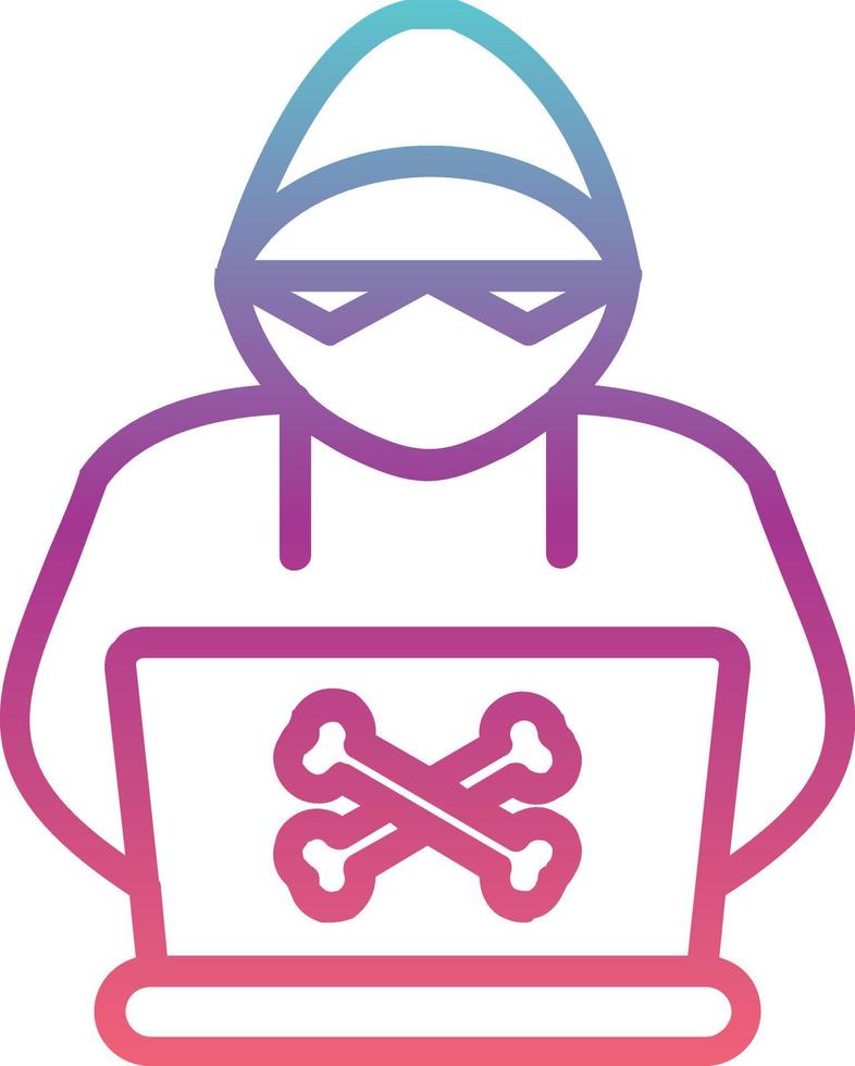 Hacker Vector Icon