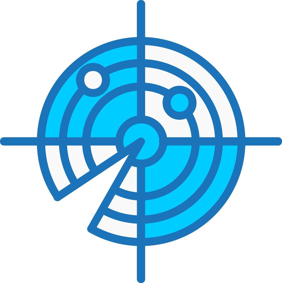 Radar Vector Icon