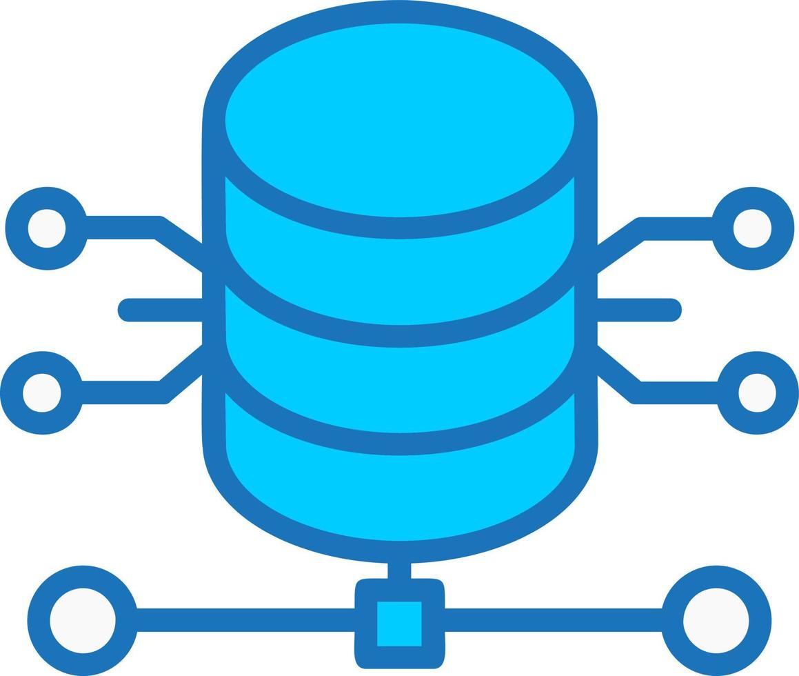 Data Base Vector Icon