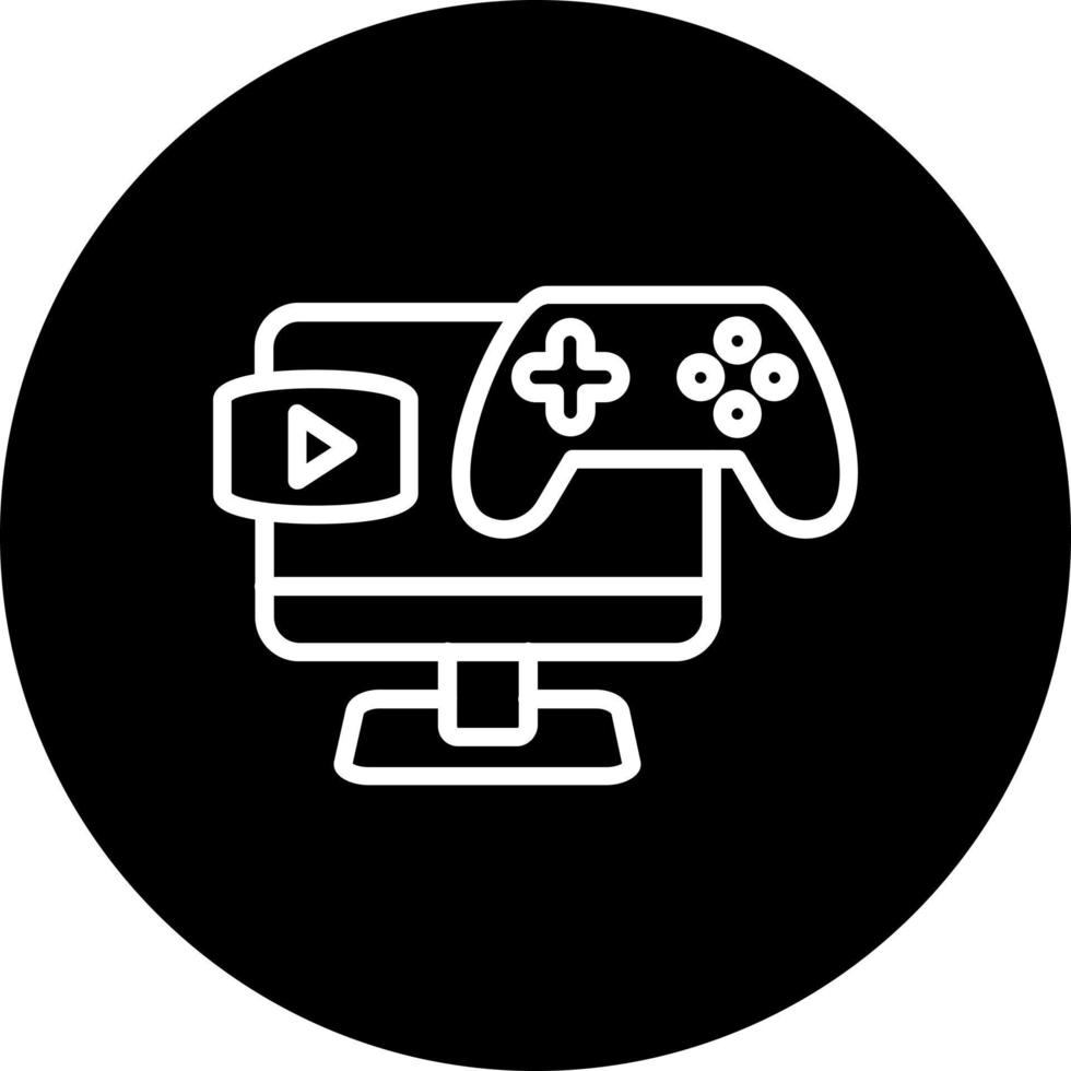 icono de vector de videojuego