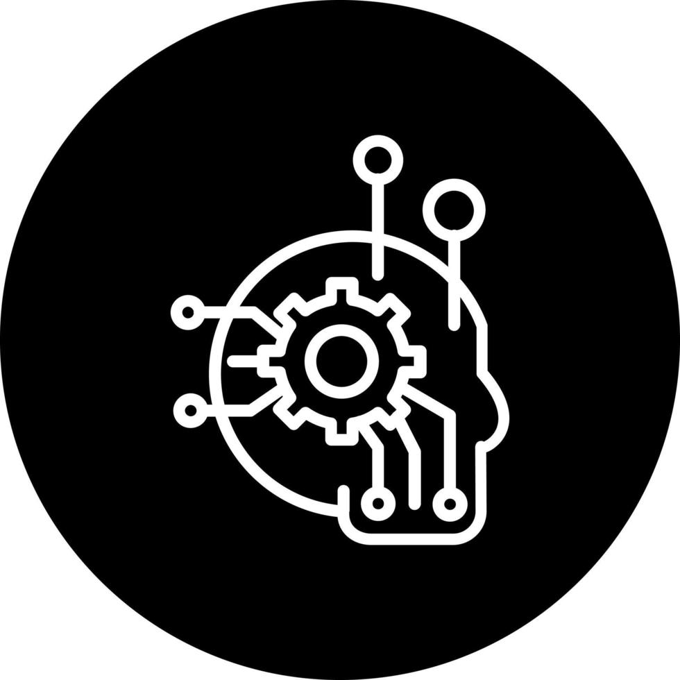 Artificial Intelligence Vector Icon