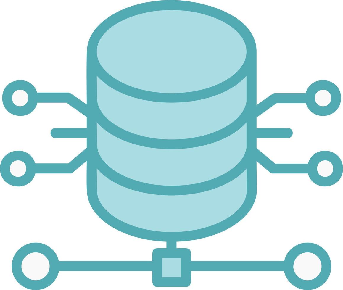 Data Base Vector Icon