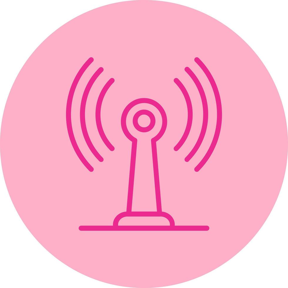 Radio Antenna Vector Icon