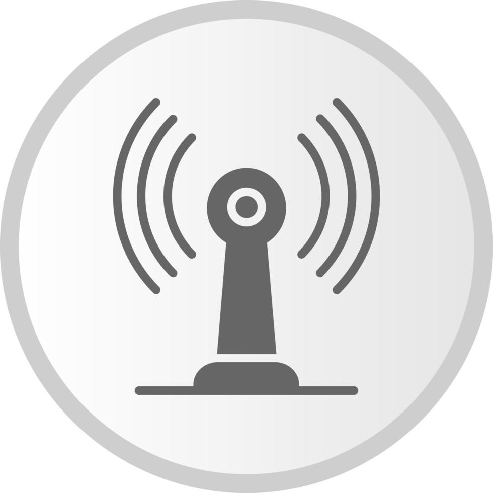 Radio Antenna Vector Icon