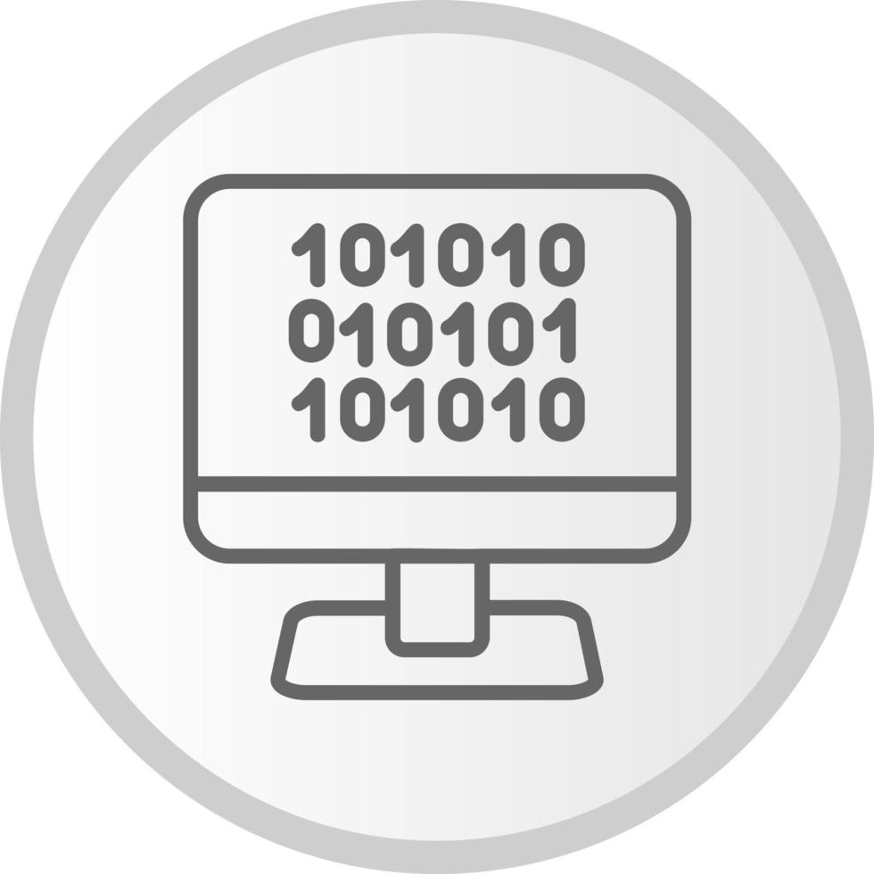 icono de vector de código