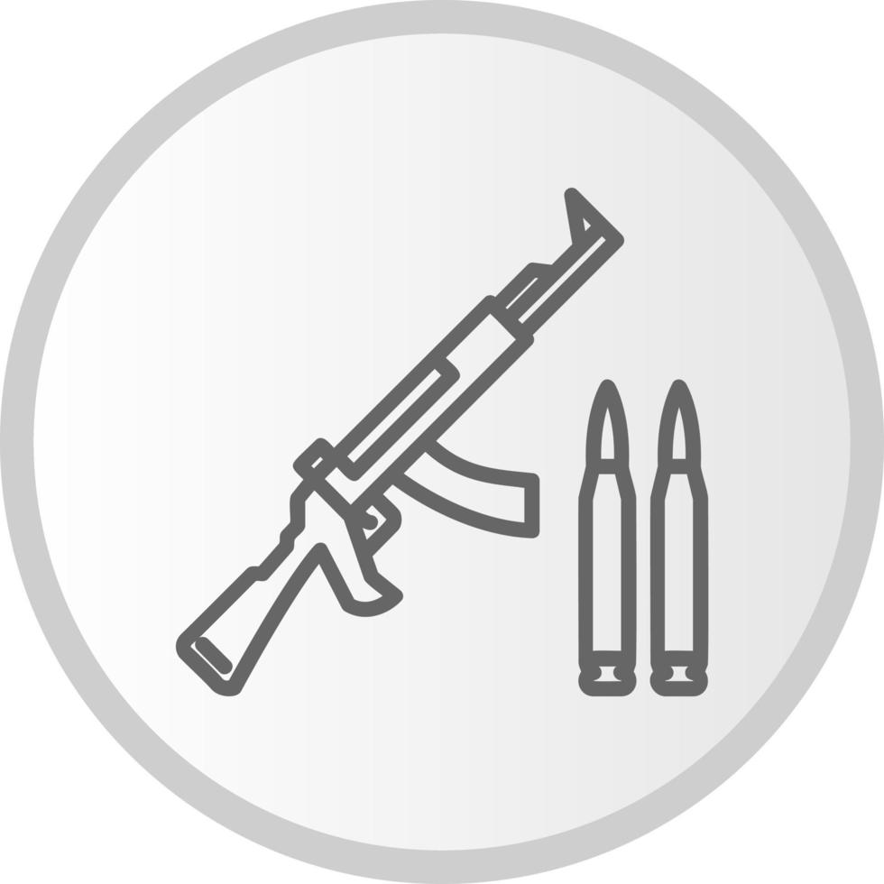AK 47 Vector Icon