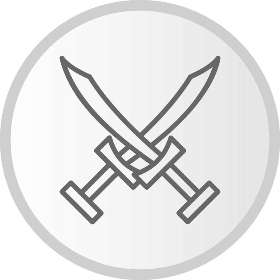 icono de vector de espada