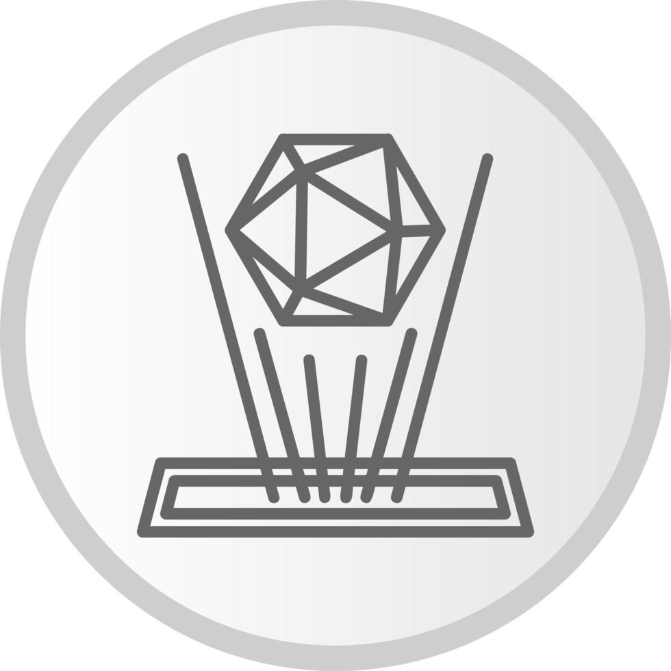 Hologram Vector Icon